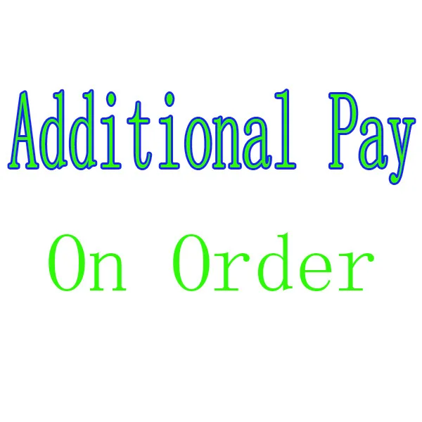 

Logo customized Fee & freight for payment