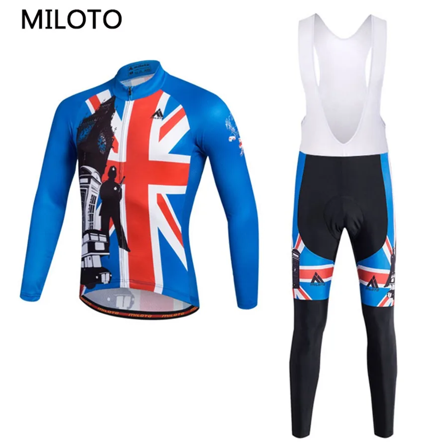 

Miloto Long Sleeve Cycling Jersey Summer MTB cycling clothing maillot ciclismo roupa ciclismo Cycling set