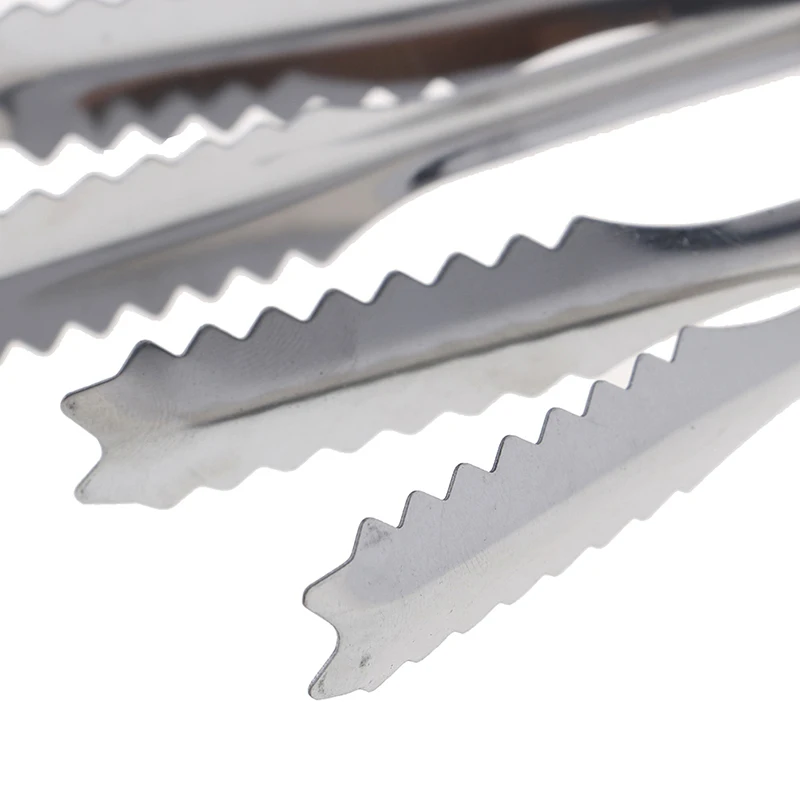 1/5pcs zucchero di ghiaccio buffer in acciaio pinze festa di nozze Candy Buffet Bar utensili da cucina per la casa strumenti per barbecue all'aperto portatili