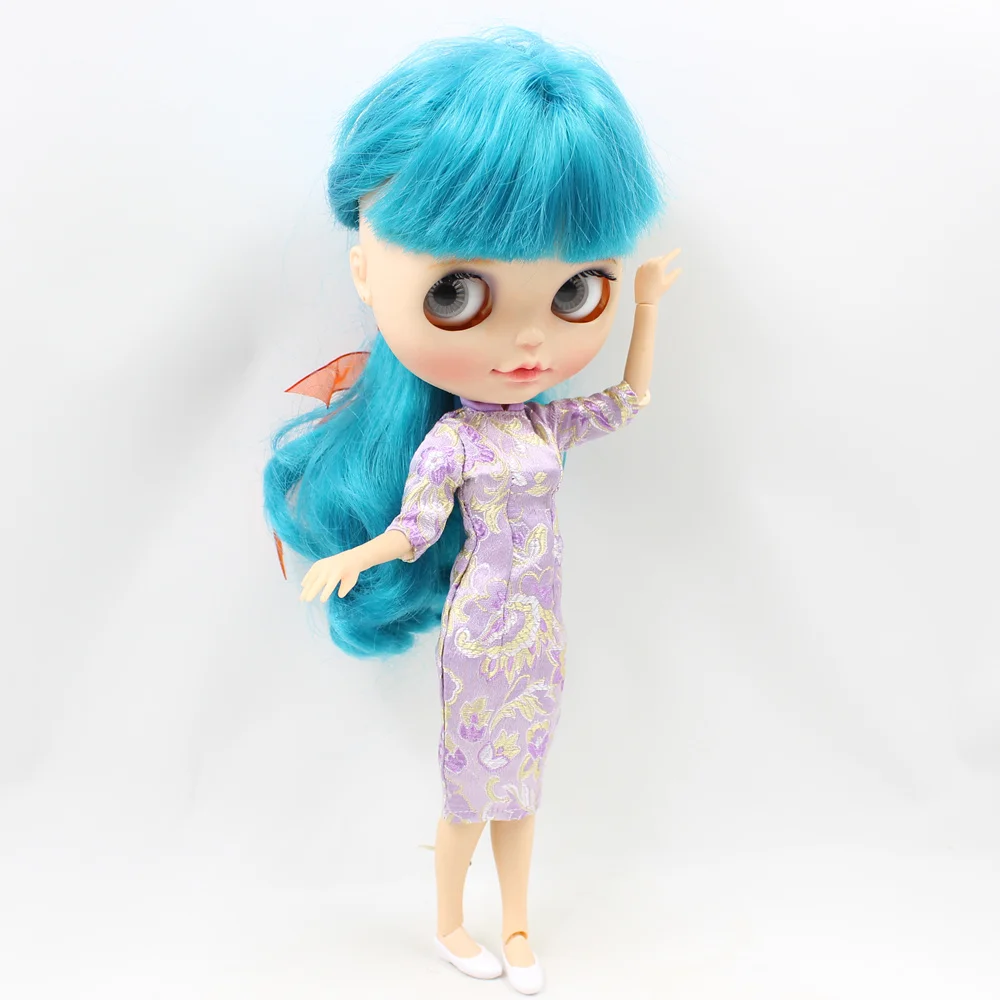 Outfits for ICY DBS Blyth doll ancient embroidery Cheongsam Elegant vintage suit for azone 1/6 BJD