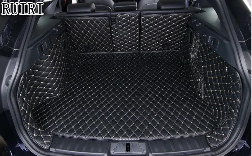 High quality! Special trunk mats for Jaguar F-PACE 2018 waterproof cargo liner boot carpets for F-PACE 2017-2016,Free shipping