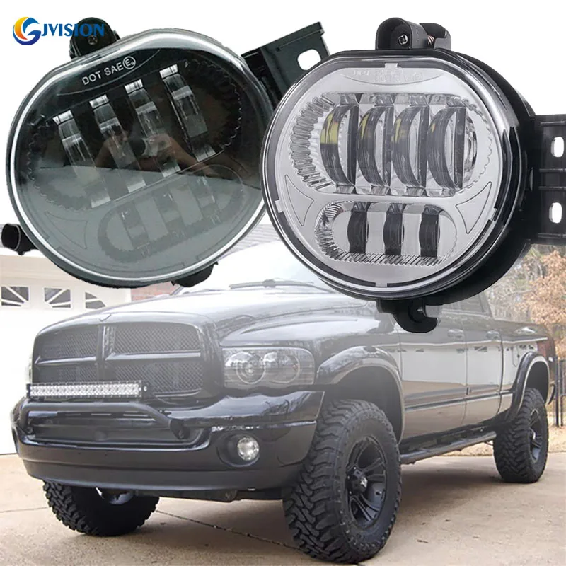 

Car Accessories LED Fog Light Passing Lamp For 2002-2008 Dodge Ram 1500 2500 3500 2004-2006 Dodge Durango Pickup Foglights