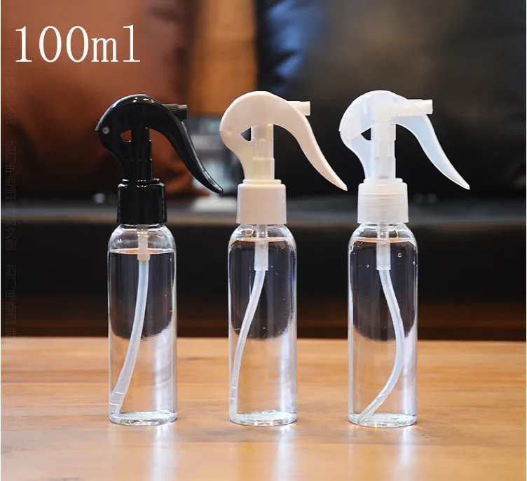 

100 ML Crystal Clear Lucency Plastic Perfume Spray bottle Refillable Parfume Water Setting 3.5 OZ Spritz Packaging Containers