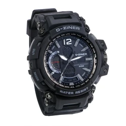 LANCARDO Men's Quartz Watch Man Multifunction Display Wristwatch Male Fashion Black Top Luxury Clock Relogio Masculino