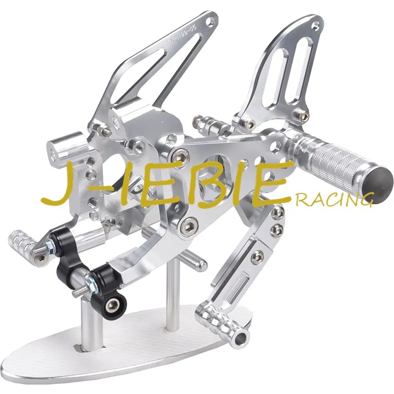 

CNC Racing Rearset Adjustable Rear Sets Foot pegs Fit For Ducati 899 959 1199 1299 Panigale 2012 2013 2014 2015 2016 SILVER