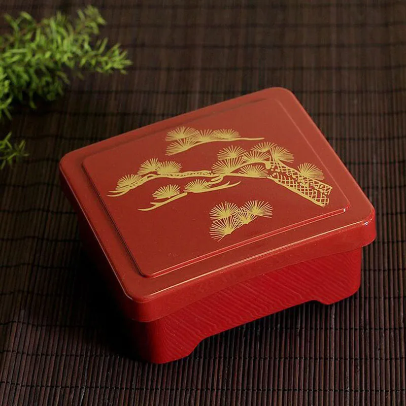 30pcs/lot Hight End Japanese Sushi Design Plastic Lunch Bento Box Food Container Storage Box Business Dinnerware Set ZA4311