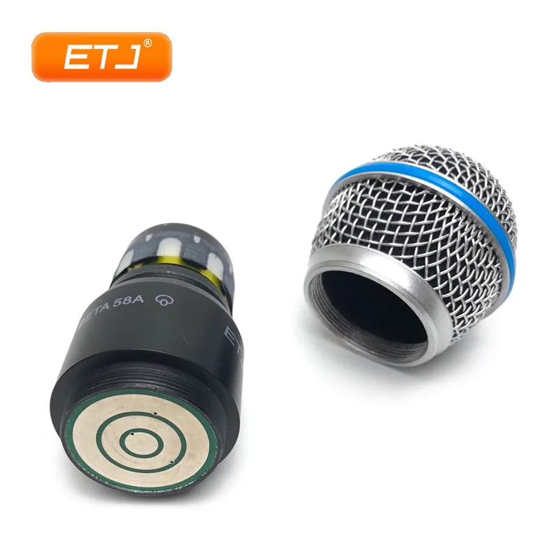 Beta58A SLX PGX testina per microfono Wireless con capsula Dynamic Cartrdge Core BETA58 Microfone di ricambio marca ETJ