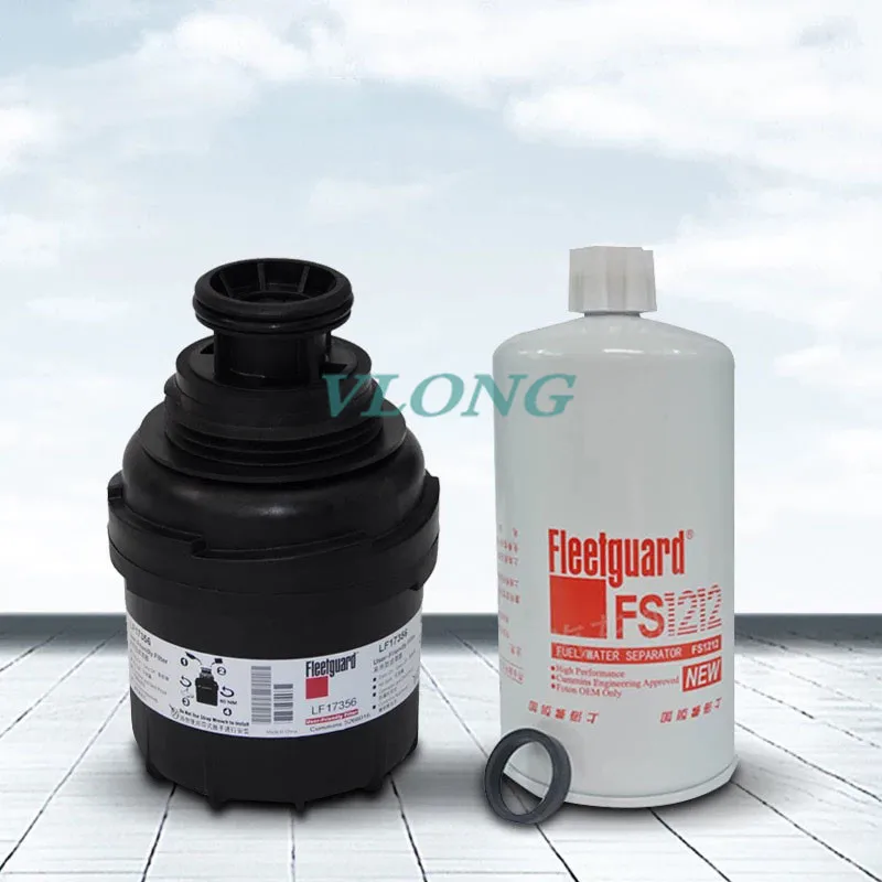 Oil filter for F/OTON TUNLAND pickup 2.8TD 5266016 LF17356 #S167+3315843 Oil water separator FS1212