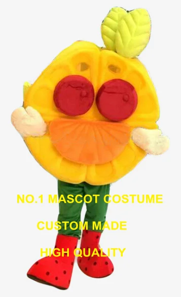 fruit pie mascot costume for adult orange citrus junos watermelon theme anime cosplay costumes carnival fancy dress kits 2857