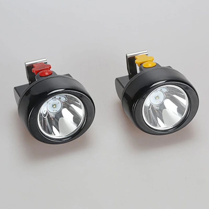 12 PCS/LOT KL3LM LED Miner Cap Lamp Mining Light Lithium Ion Headlamp