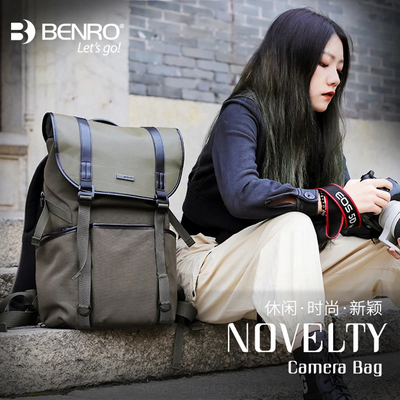 

Benro Novelty B100 B200 B300 Professional Backpack Waterproof Laptop Backpack DSLR Camera Bag Protection Type Digital Camera Bag