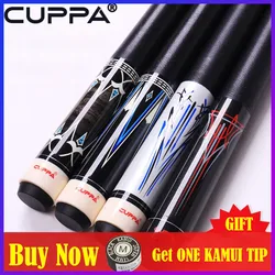 2019 CUPPA Pool Cue Stick 11.75mm 12.75mm Tip Size with Pool Cue Case Set ZL/DL Model One Kamui Tip Gifts