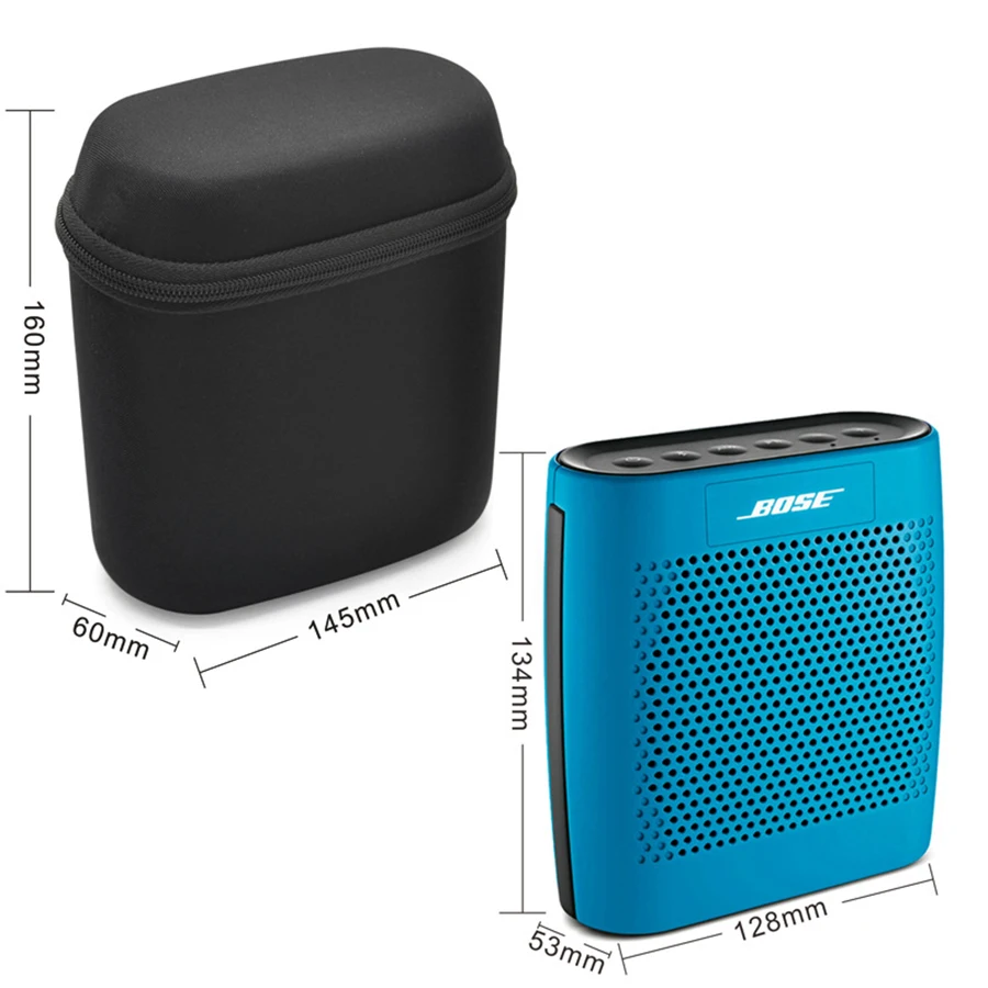 2018 Carry Travel Case Bag For Bose Soundlink Color 1/2 Bluetooth Speaker Hard Cover Nylon Sleeve Out Portable Bag Protection