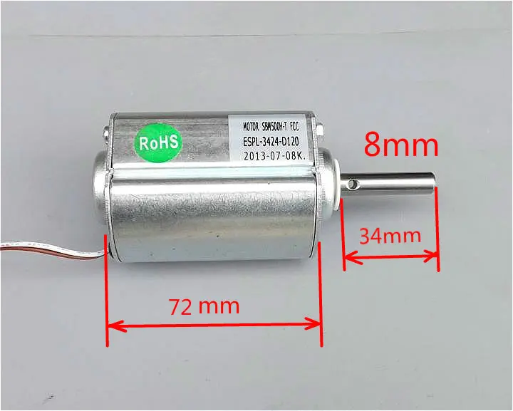 Power 120V DC DC motor generators for wind turbines DC motor toy motor/ large torque /DIY