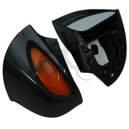 Motorcycle Rear View Mirrors With Turn Signal For BMW R1100RT R1100 RTP R1150 RT