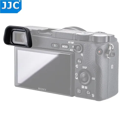 Imagen 2 del producto JJC-ocular suave para SONY A6300, A6100, A6000, NEX-6, NEX-7, sustituye a FDA-EP10, dslr, visor electrónico de FDA-EV1S