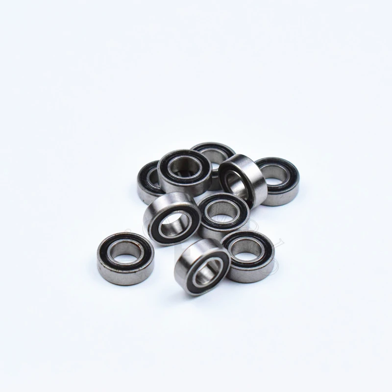 MR126RS 6*12*4(mm) Bearing 10pcs free shipping chrome steel rubber Sealed High speed Mechanical equipment parts