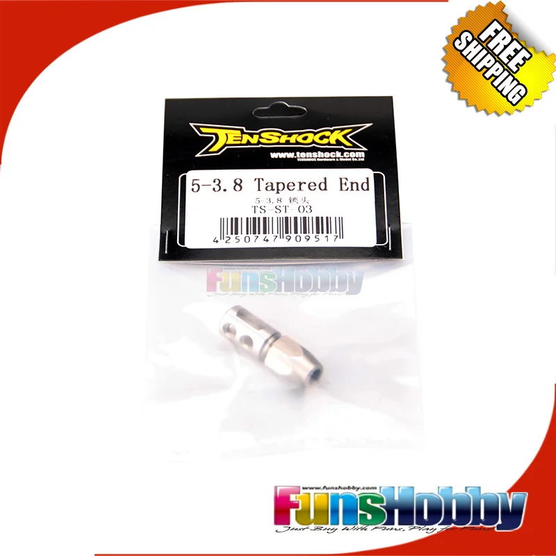 TS-ST-01 & TS-ST-02 & TS-ST-03 tenshock tapered ned 4mm a 2mm/4mm a 2.5mm/5mm a 3.8mm rc barca da regata naviga eco