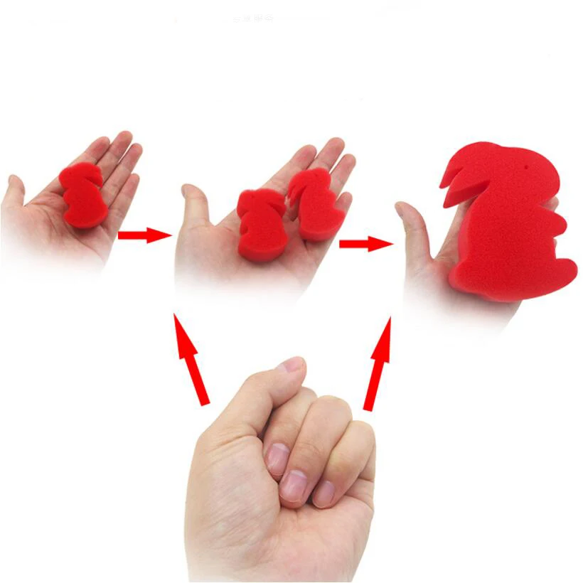 Sponge Hearts Close Up Street Magic Tricks Toys Props Wholesale And Retail