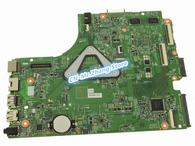 FOR Dell Inspiron 3543 Laptop Motherboard FX3MC CN-02GD89 02GD89 2GD89 W/ i5-5300U CPU GT820M GPU DDR3