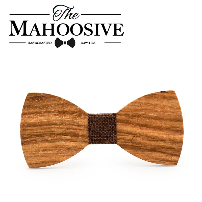 Mahoosive butterfly men Tie Bow 2017 Fun Personality Wooden Bow Ties Bowtie Butterflies Great Gift wholesale