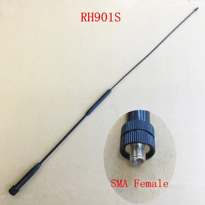 honghuismart RH901S SMA Female UHF VHF dual band high gain flexible for Kenwood,Baofeng,Wouxun,Puxing,TYT,etc walkie talkie