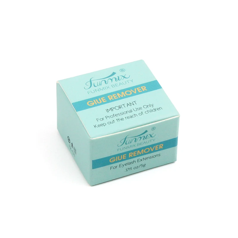 2019 Funmix NEW zero stimulation Fase Eyelash Glue Remover Cream 5g quick removal Fragrancy Smell Glue Remover