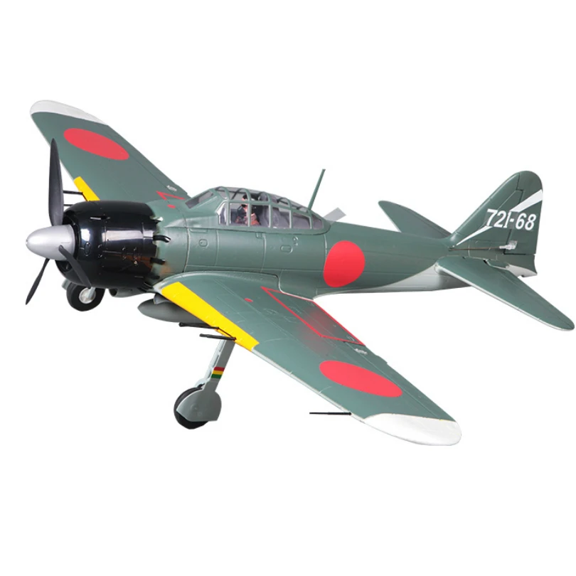 FMSRC 1100MM 1.1M Zero Fighter A6M5 RC Airplane Japanese Warbird PNP with Retracts Radio Control Model Plane Aircraft Avion