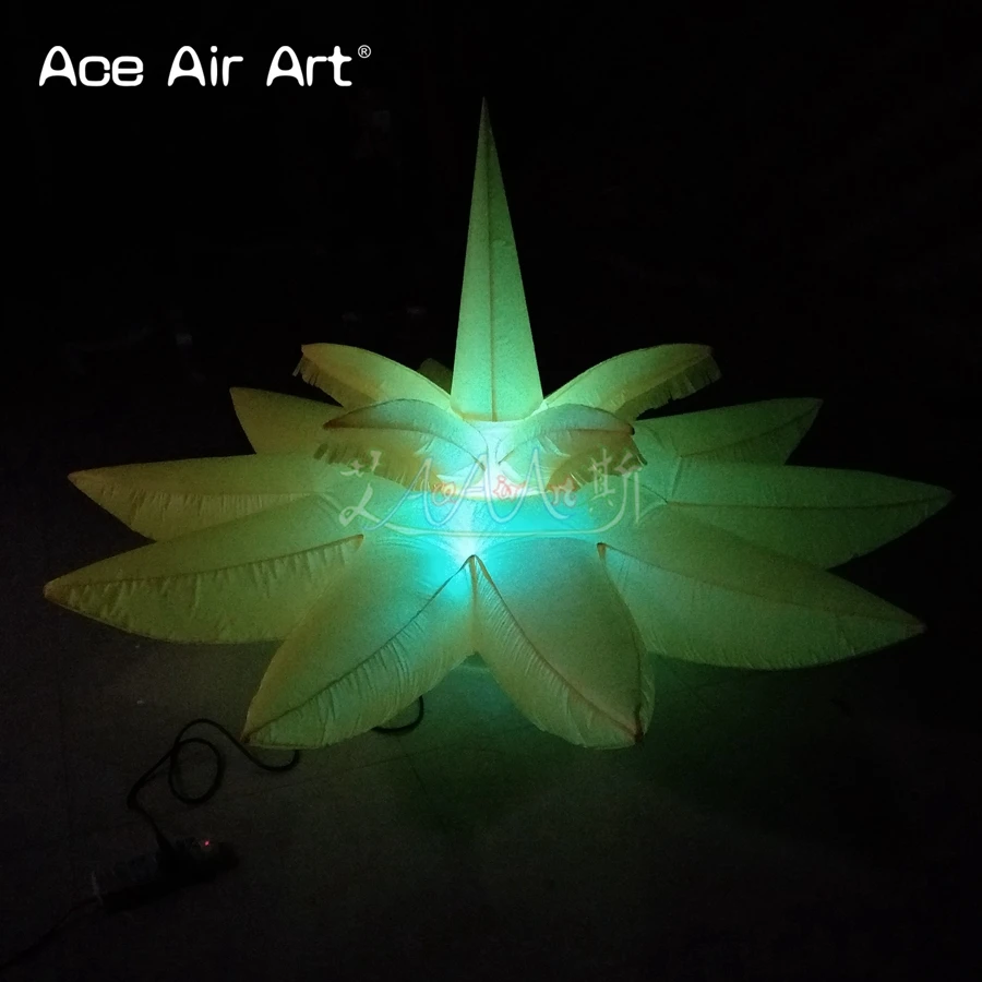 Neu gestaltete aufblasbare LED-Seerose, LED-Lotusblume, aufblasbare Dekoration von Ace Air Art