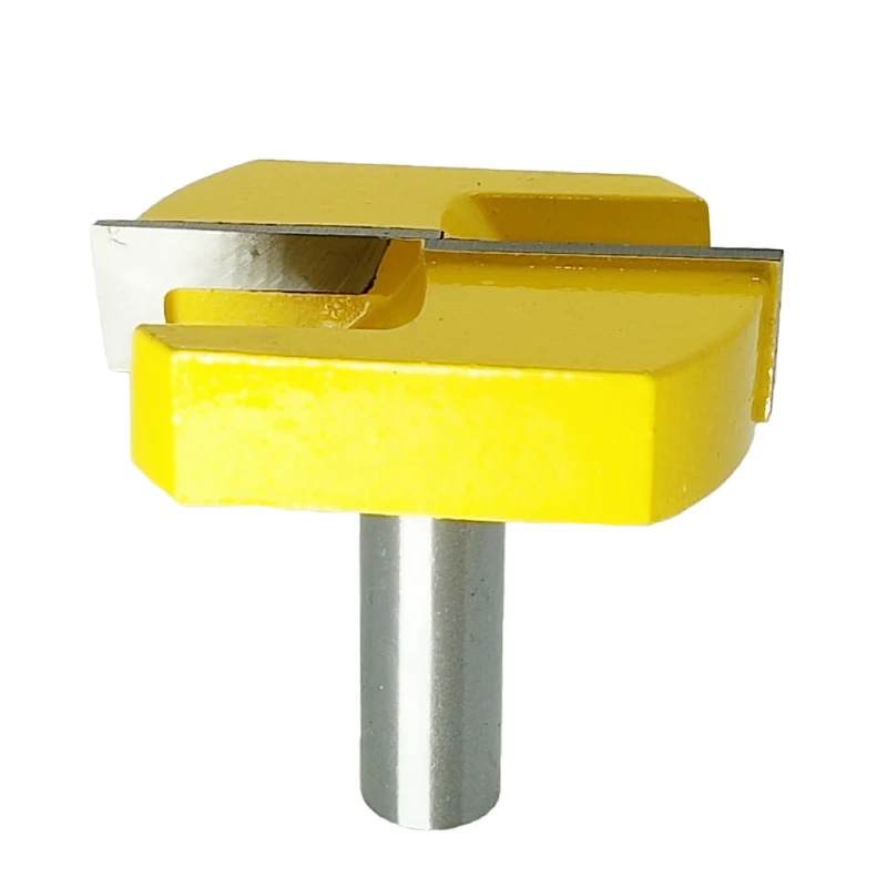1pc Cleaning Bottom Router Bit 1/2" Shank 2-1/4" Diameter Mayitr Woodworking Router Bits Milling Cutter For MDF Solid Wood Clean