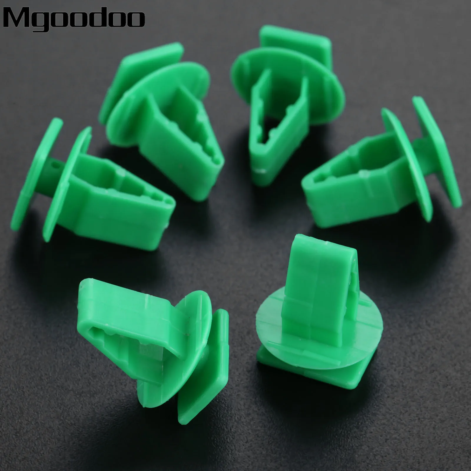 

Mgoodoo 50Pcs Auto Fasteners Car Plate Guard Windshield Plastic Fixed Trim Board Clips For Honda Acura CRV Spirior Civic Accord