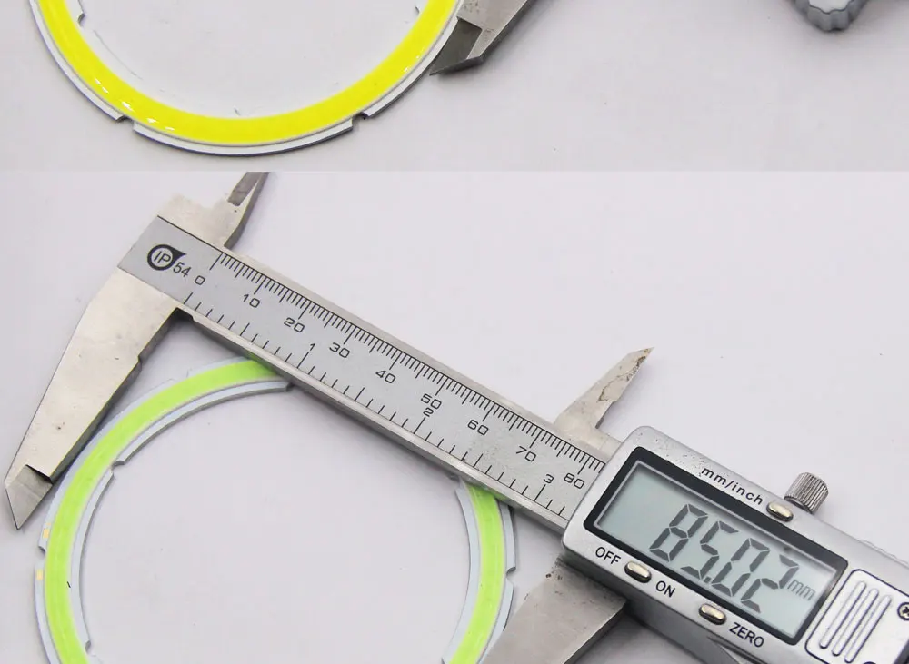 Neue 12V DC Ringförmige COB LED-Lichtquelle 3-15W Angel Eye 30mm-120mm Warmweiß Kaltweiß Eisblau COB-Chip für DIY-Lampen – Detail 12