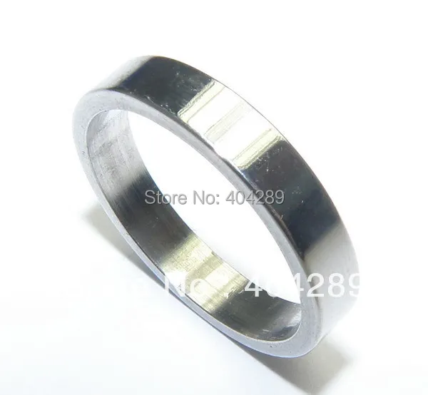 Wholesale 100pcs Cheap 6MM Flat Stainelss Steel Rings