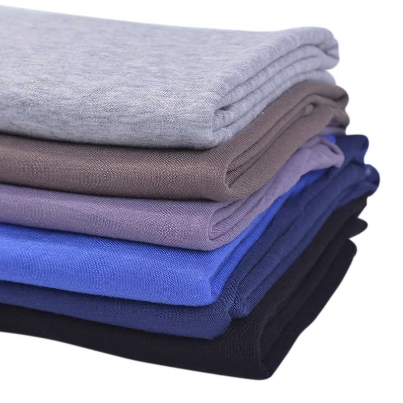 Light Weight 80s Modal T-shirt Sewing Fabric Breathable & See Through For Summer Sun Protection Clothes 50*150cm/piece A0080