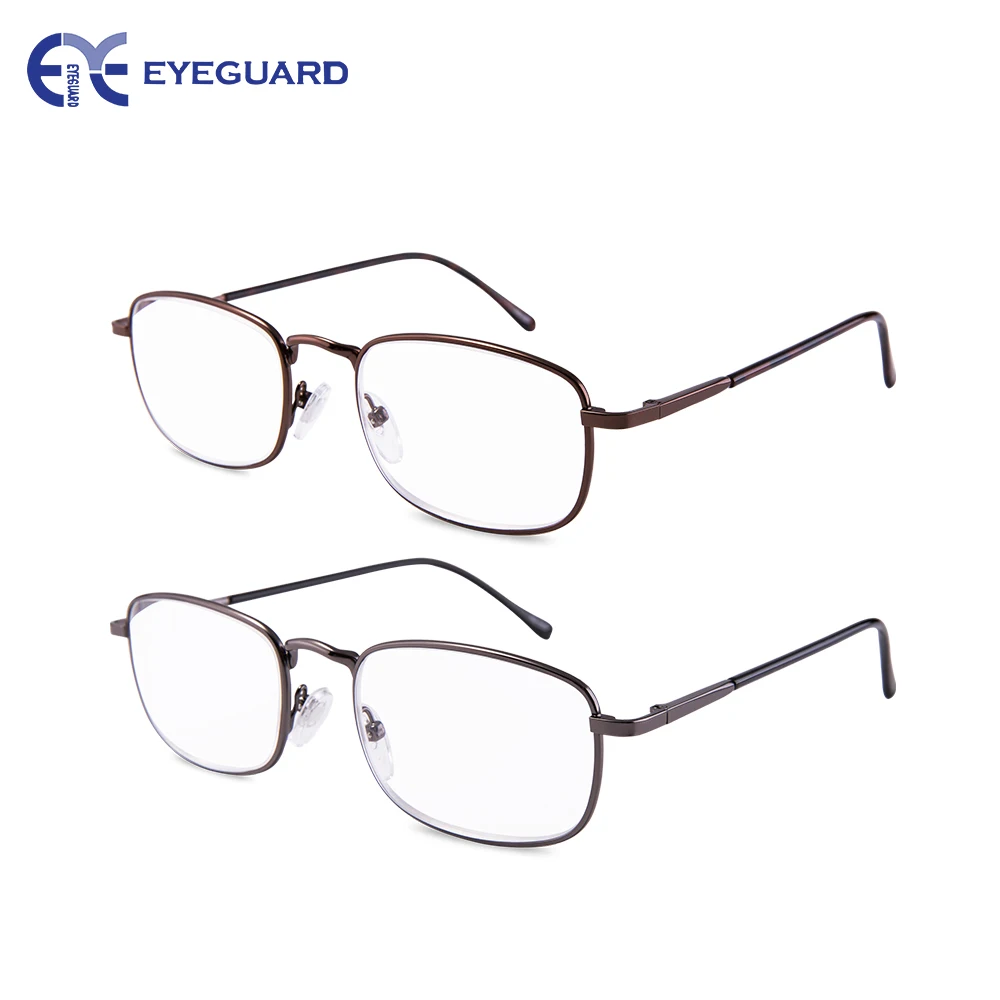 

EYEGUARD High Magnification Power 2 Pairs Spring Hinge Reading Glasses Ultra Clear Men & Women Stylish Reader High Quality