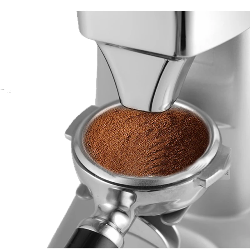 Penggiling Kopi Komersial Mesin Penggiling Kuantitatif Italia Listrik Rumah Tangga Pembuat Kopi Bubuk Profesional