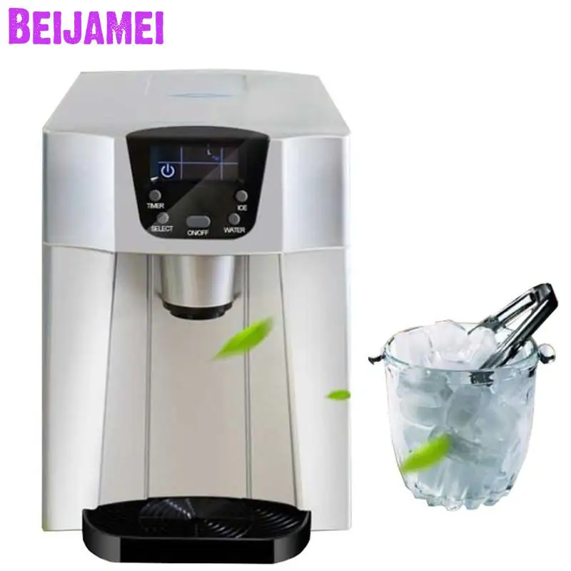 BEIJAMEI Portable Rounded Ice Making Machine, Commercial Home Ice Block Maker Machines Price