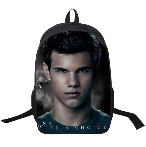 Tv Show Chica Vampiro / Twilight Backpack For Teenagers Girls Boys School Bags Men Women Daily Bag Vampire School Backpacks