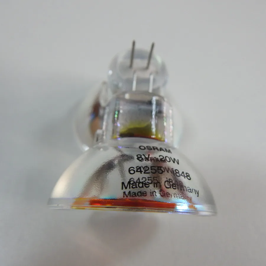 For 5PSC OSRAM 64255 8V 20W Germany Projection Lamp,8V20W G4 Halogen Bulb,Microscope Microplate Reader