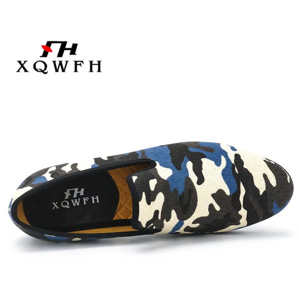 New Fashion Camouflage Men\'s Shoes Smoking Slipper Comfortable Breathable Men Casual Shoes