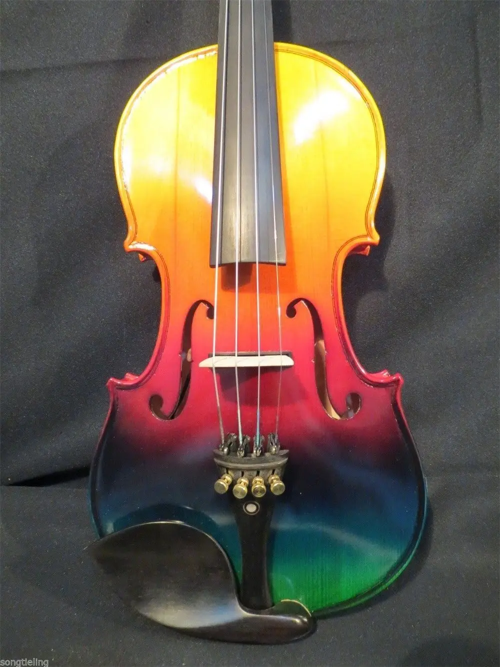 Beautiful Colorful electric violin & acoustic violin 4/4