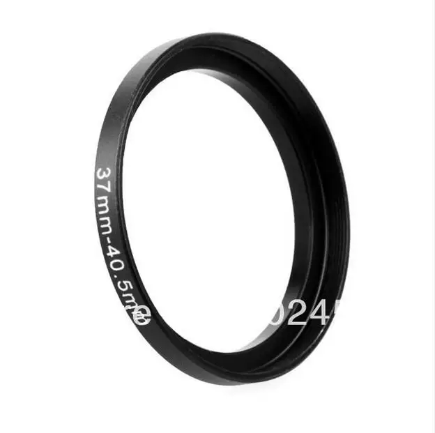 NEW 37mm-40.5mm BLACK Aluminum metal selling 37-40.5 mm 37 to 40.5 37mm to 40.5mm Step Up Ring Filter Adapter HOT Wholesale!