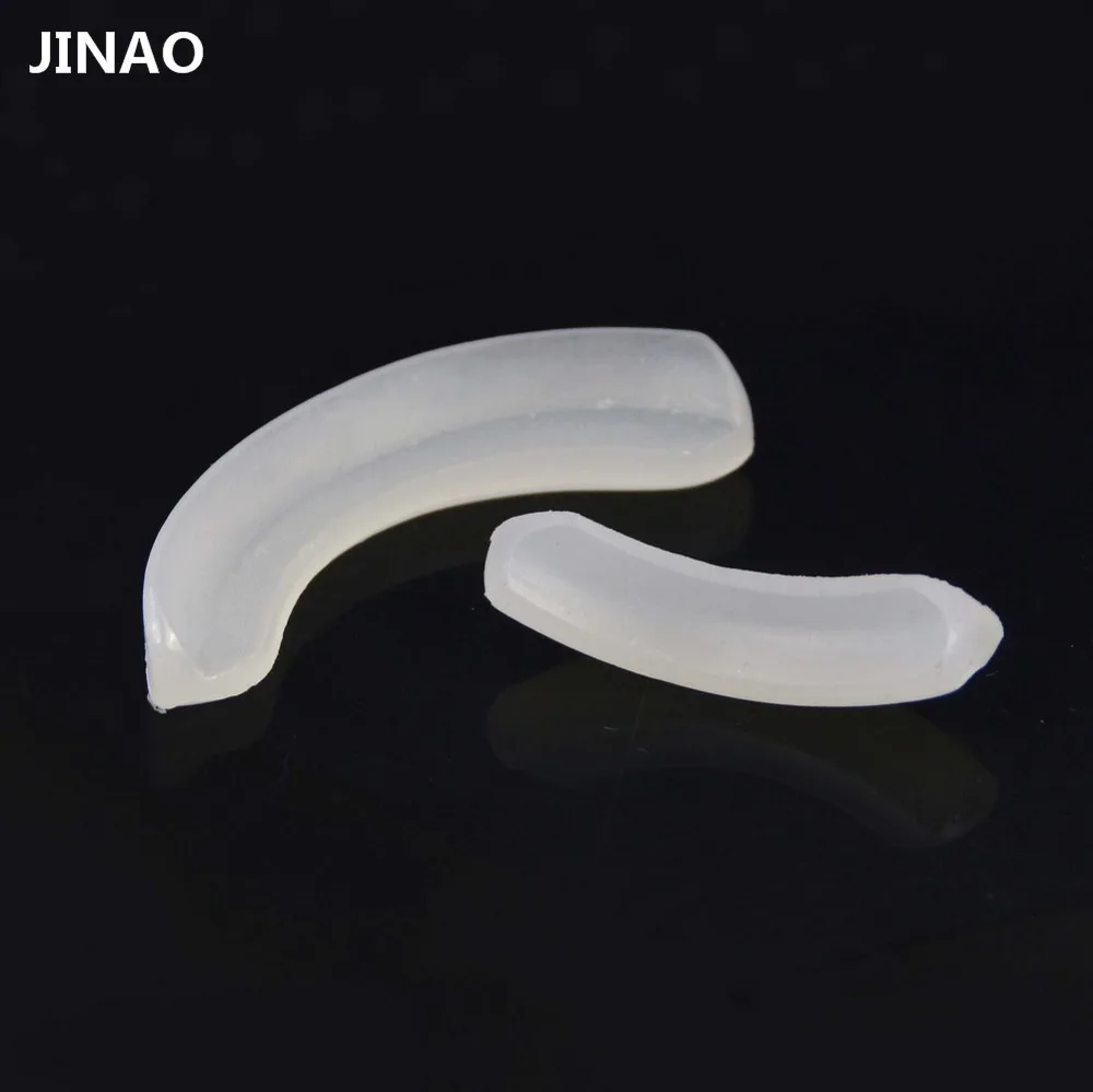 JINAO 2 Pcs Grills Molding Fixing Bar Reusable Silicone Top & Bottom Fitting Mold For HipHop Teeth Grillz