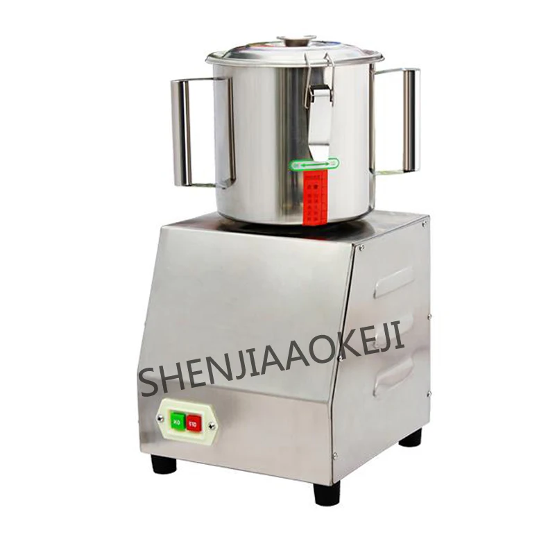 1pc Multifunctional Meat Grinder shredder 1400 r/min Small cut vegetables Processor commercial food grinder 220V 0.75kw