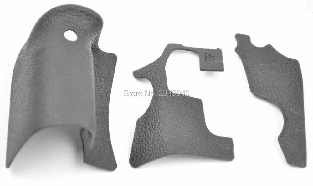 3 Pieces a set Front Rear Right Grip Rubber Unit Complete Rubber Cover Replacement For Canon 70D for EOS 70D