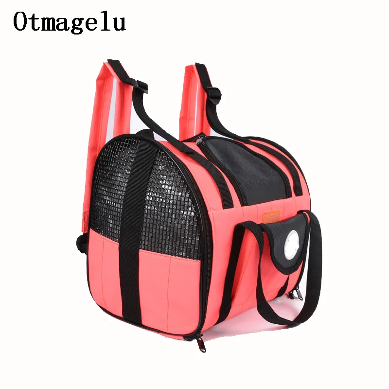 

Breathable Pet Carriers bag Outdoor Travel Mesh Pet Backpack Carry Bag Dog Carriers handbag Cozy Cat Rabbit Small Pet Cage House