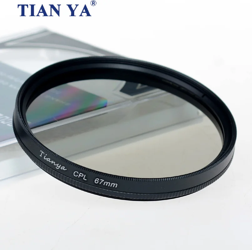 TIANYA 40.5mm CPL Filter Circular Polarizer Camera Lens for sony micro single a6300a6000a5100a5000 NEX5t