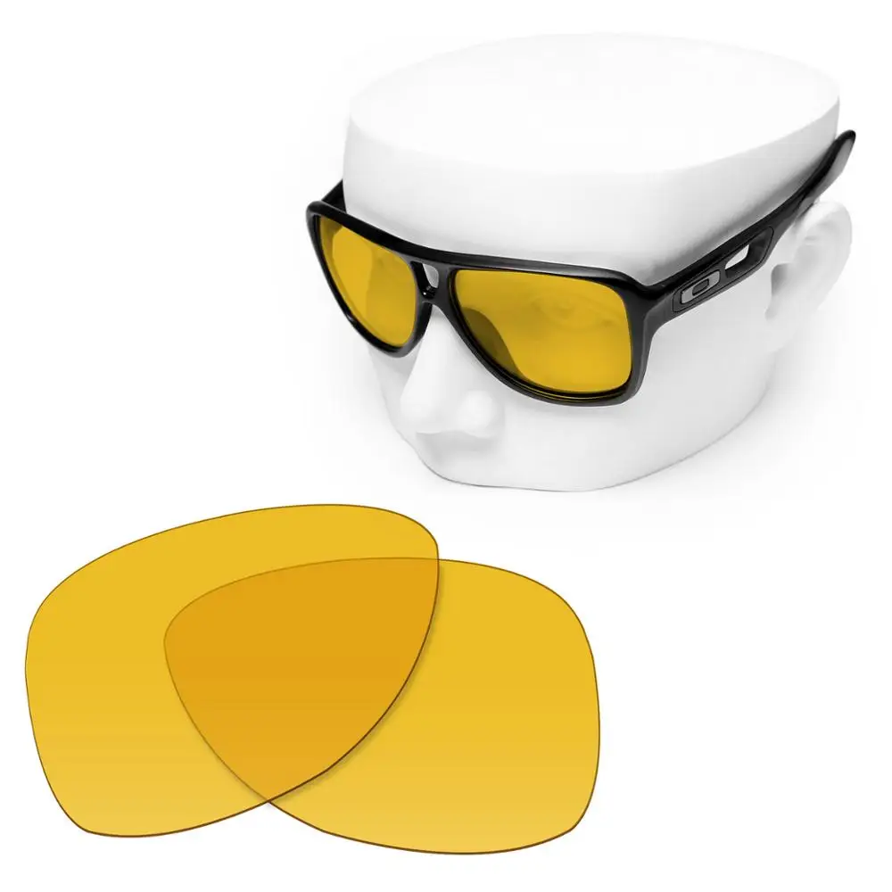 

OOWLIT Replacement Lenses of HD Yellow for-Oakley Dispatch 2 OO9150 Sunglasses