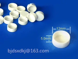 Alumina ceramic crucible / diameter*height=12*5mm / Special crucible for thermal analysis instrument