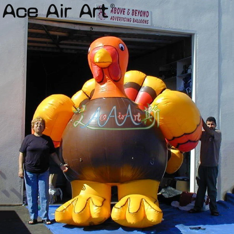 

Giant Nice Inflatable Turkey Model Thanksgiving Day for Decoration Outside